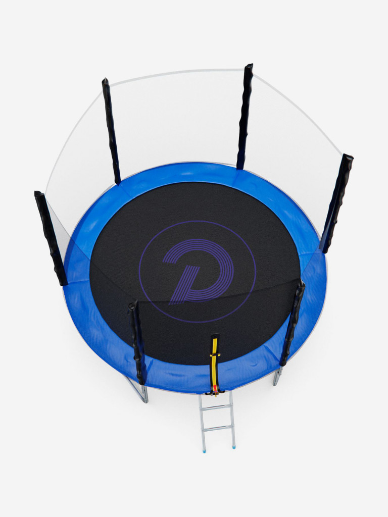 Батут DFC PELPO 8 футов с сеткой BLUE