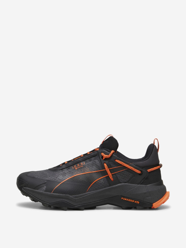 Полуботинки мужские PUMA Explore Nitro GTX черный/оранжевый цвет — купить за 18699 руб., отзывы в интернет-магазине Спортмастер