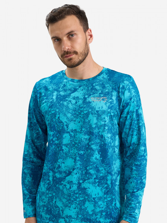 Лонгслив мужской Extreme Fishing OBS-G507 с защитой от солнца UPF50+ для рыбалки