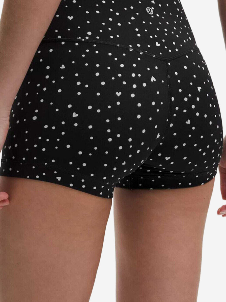 Шорты Lululemon Yoga Short Heart Scatter Dot Print