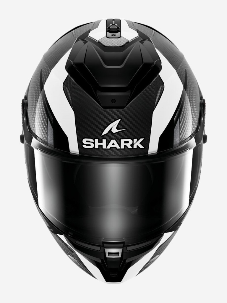 Мотошлем интеграл Shark SPARTAN GT PRO KULTRAM CARBON Black/White/Black