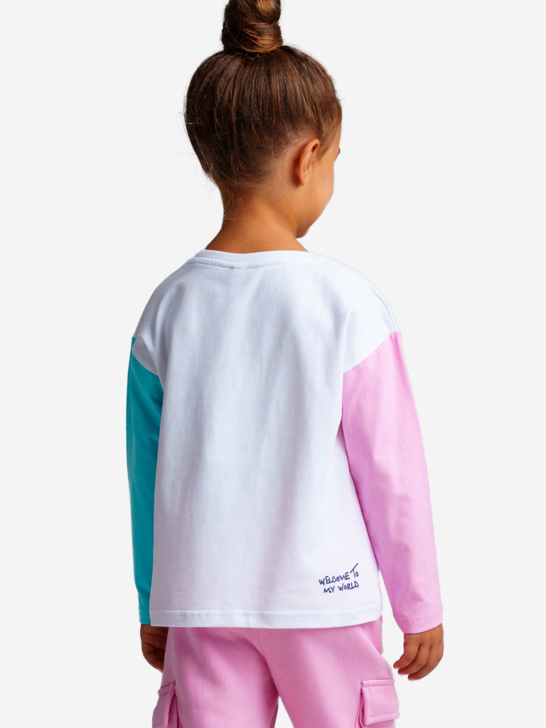 Лонгслив для девочек PlayToday