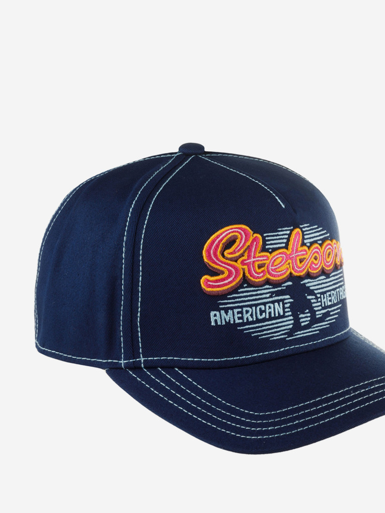 Бейсболка STETSON 7761188 TRUCKER CAP NEON (синий)