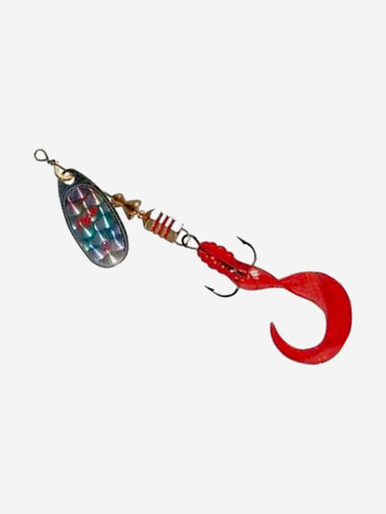 Блесна для рыбалки вертушка Mepps COMET Rainbo Twist Red, 0, S (блистер), 1 штука