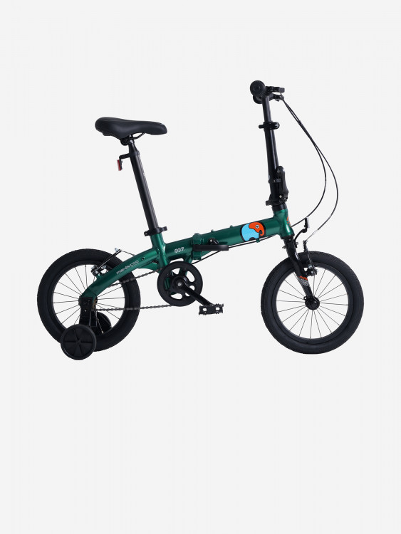 Велосипед Детский Складной Maxiscoo S007 Стандарт 14'' Зеленый (2024)