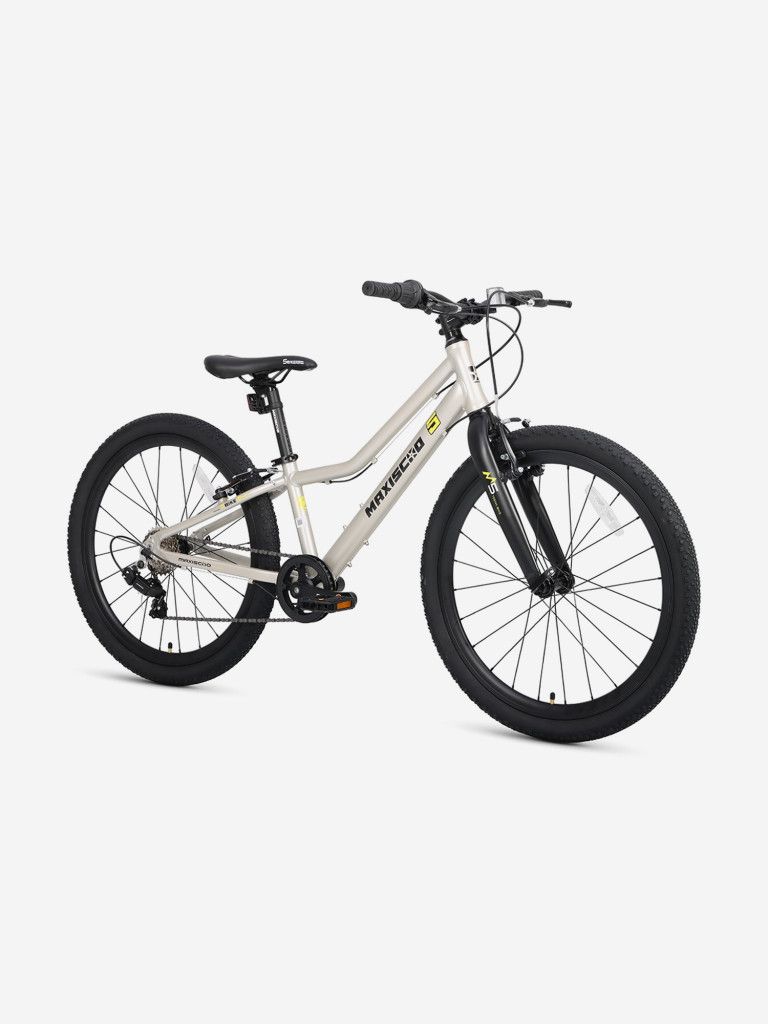 Велосипед детский Maxiscoo 5BIKE 24'' L200, серый жемчуг, 2025