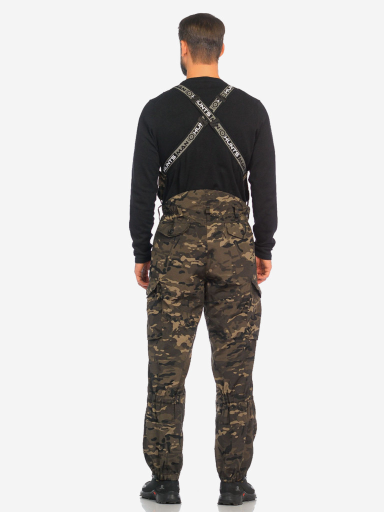 Костюм мужской Huntsman Горка-3 демисезонный ветровлагозащитный из смесовой ткани рипстоп для охоты и рыбалки