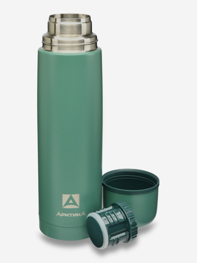 Термос вакуумный Арктика 1 л, хвоя