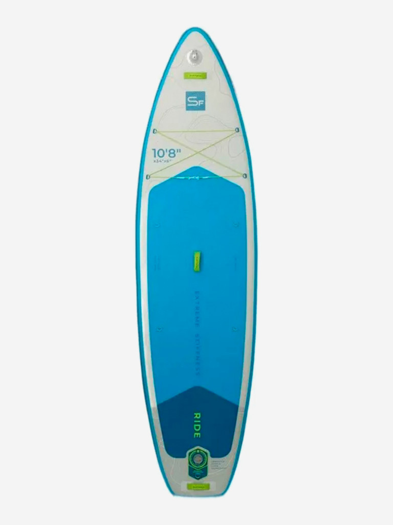Сапборд надувной двухслойный SUP face Ride 10.8x34x6 rental 2025, 325x86x15 см, 10.9 кг