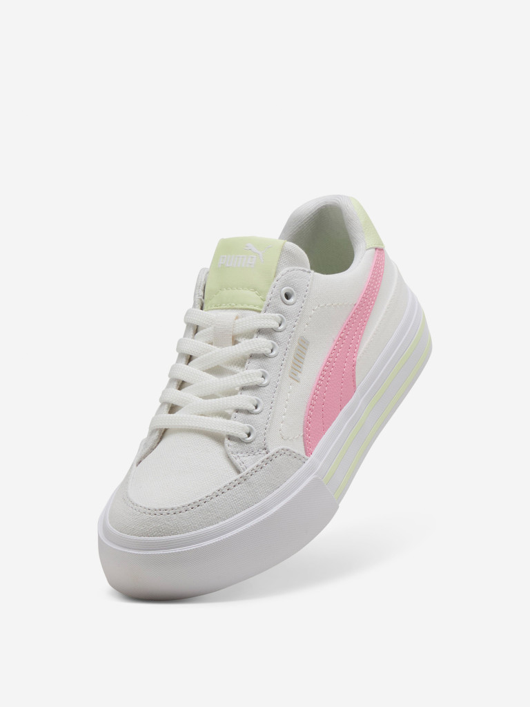 Кеды для девочек PUMA Court Classic Vulc Fs