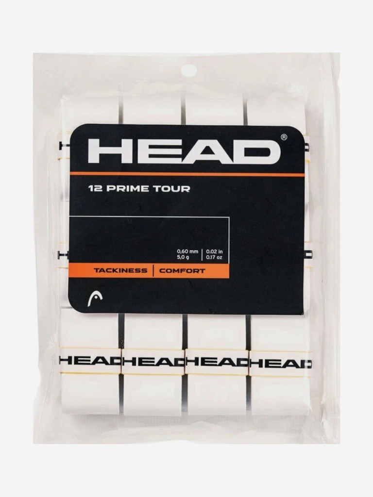 Намотка овергрип HEAD PRIME TOUR Р12 БЕЛЫЙ