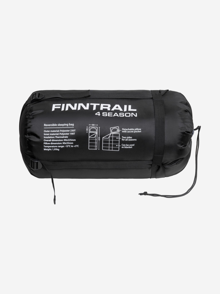Спальный мешок трансформер FINNTRAIL 4SEASONS -15
