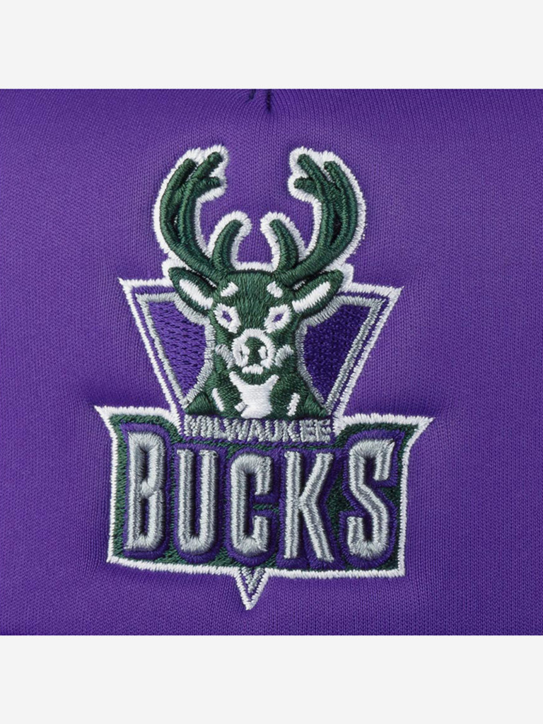 Бейсболка с сеточкой MITCHELL NESS 6HSSSH21346-MBUDKPR Milwaukee Bucks NBA