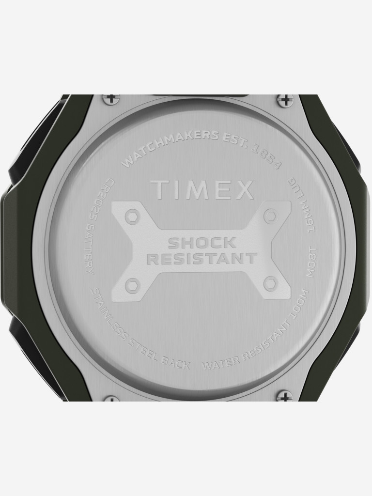 Спортивные часы TIMEX TW2V35400, Кварцевые, 45 мм, с подсветкой Indiglo