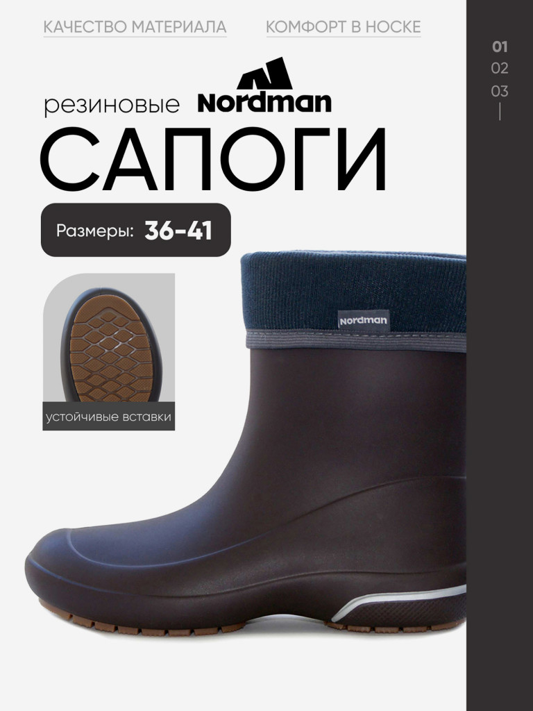 Резиновые сапоги Nordman Kleo