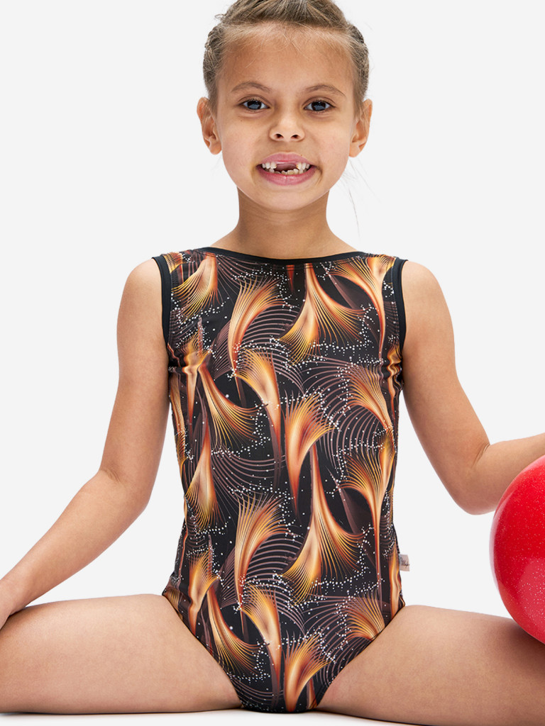 Купальник детский для гимнастики и танцев ШарЛиС Sky