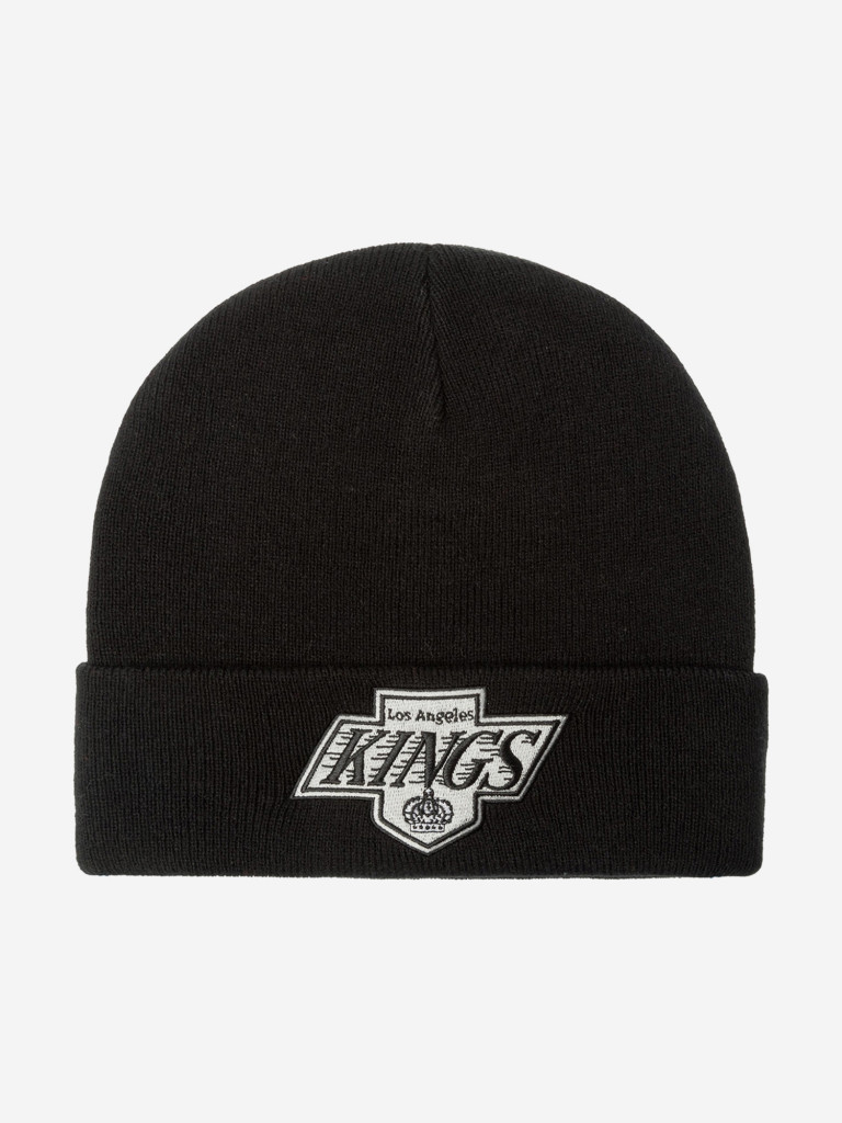 Шапка с отворотом MITCHELL NESS EU175-LAKING-BLK Los Angeles Kings NHL