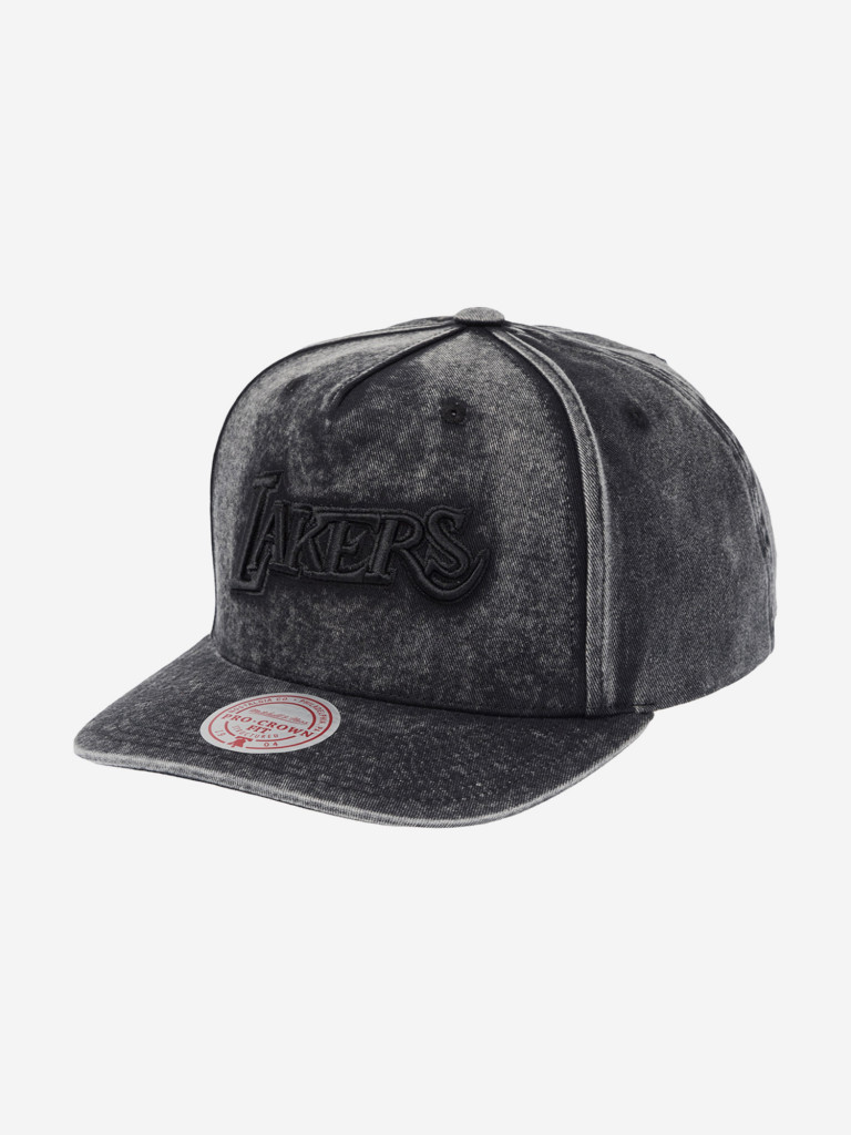 Бейсболка MITCHELL NESS HS7503-LALBLCK Los Angeles Lakers NBA (черный)
