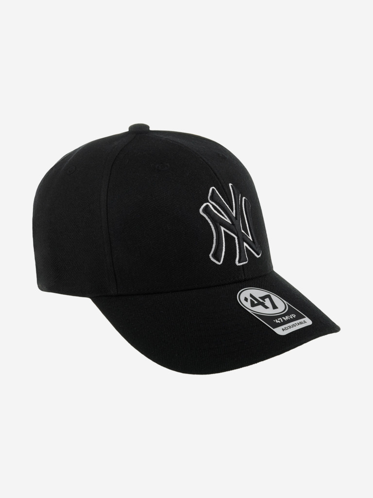 Бейсболка 47 BRAND B-MVP17WBV-BKC New York Yankees MLB (черный)