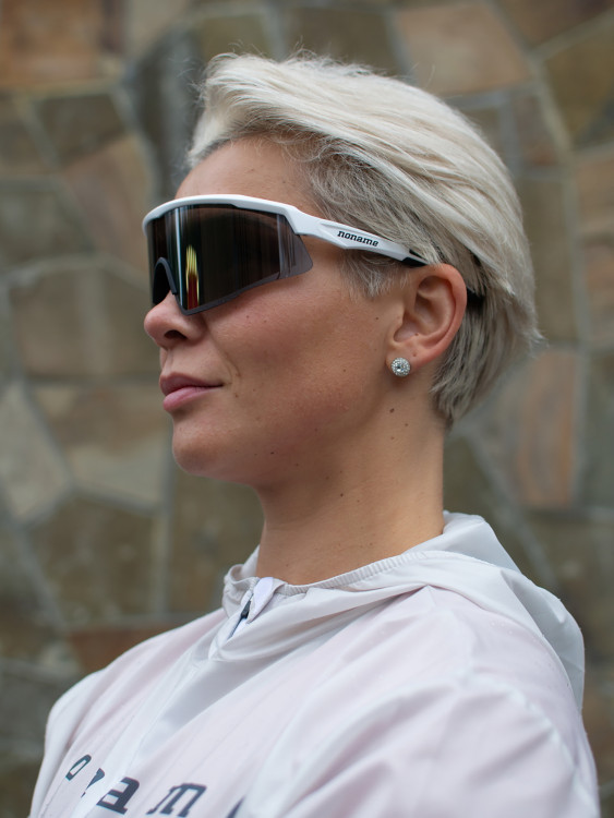 Очки спортивные NoName Livigno White солнцезащитные