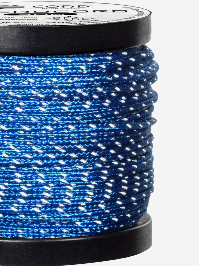 Микрокорд CORD катушка 30м светоотражающий (ultramarine blue)