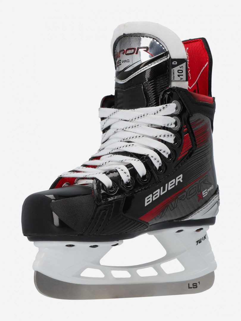 Коньки хоккейные детские Bauer Vapor X5 Pro YTH 29670250299 Черный, размер 31,30,32,27,30.5,25,26, фото 2