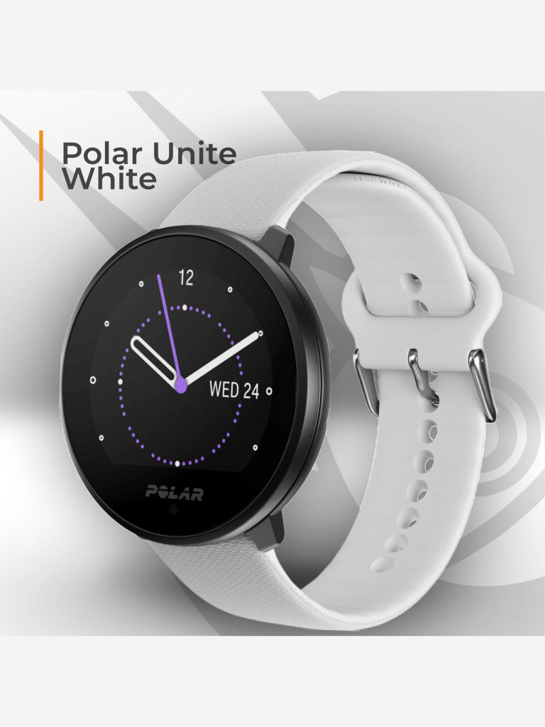 Умные часы Polar Unite, S-L, белый