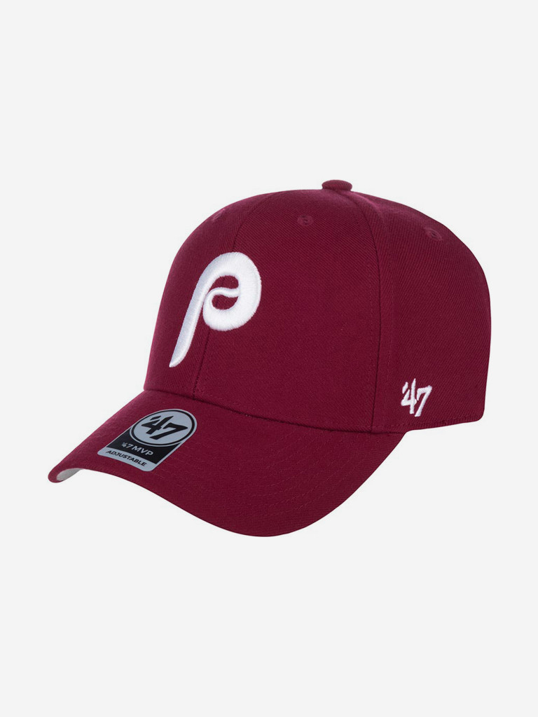 Бейсболка 47 BRAND BCWS-SUMVP19WBP Philadelphia Phillies MLB (малиновый)