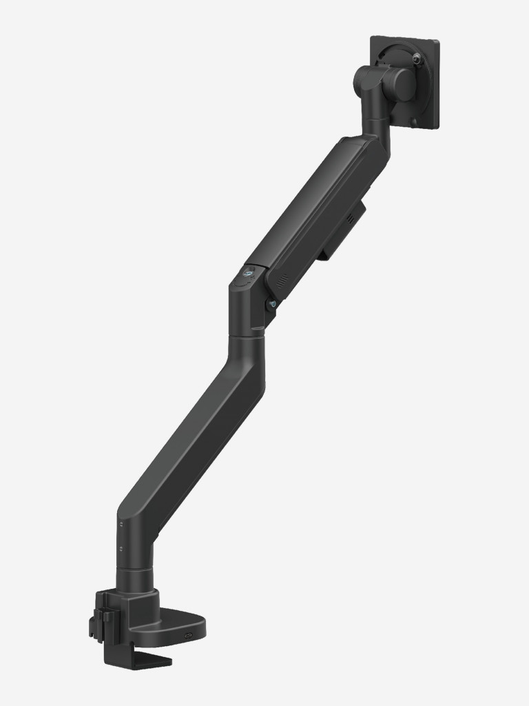 UNITEKI FMGT201BRD PRO LINE Кронштейн для монитора со струбциной системы газ лифт, поддерживающий большую нагрузку, диагональ 22-57" + адаптеры VESA