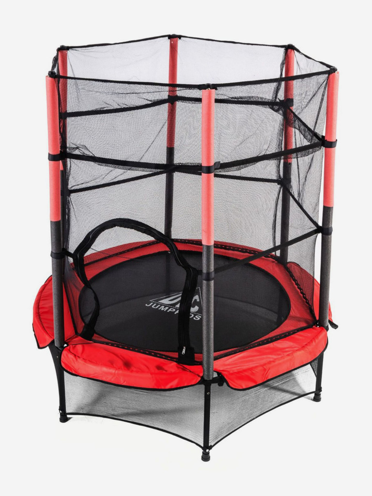 Батут DFC JUMP KIDS 55" красно-серый