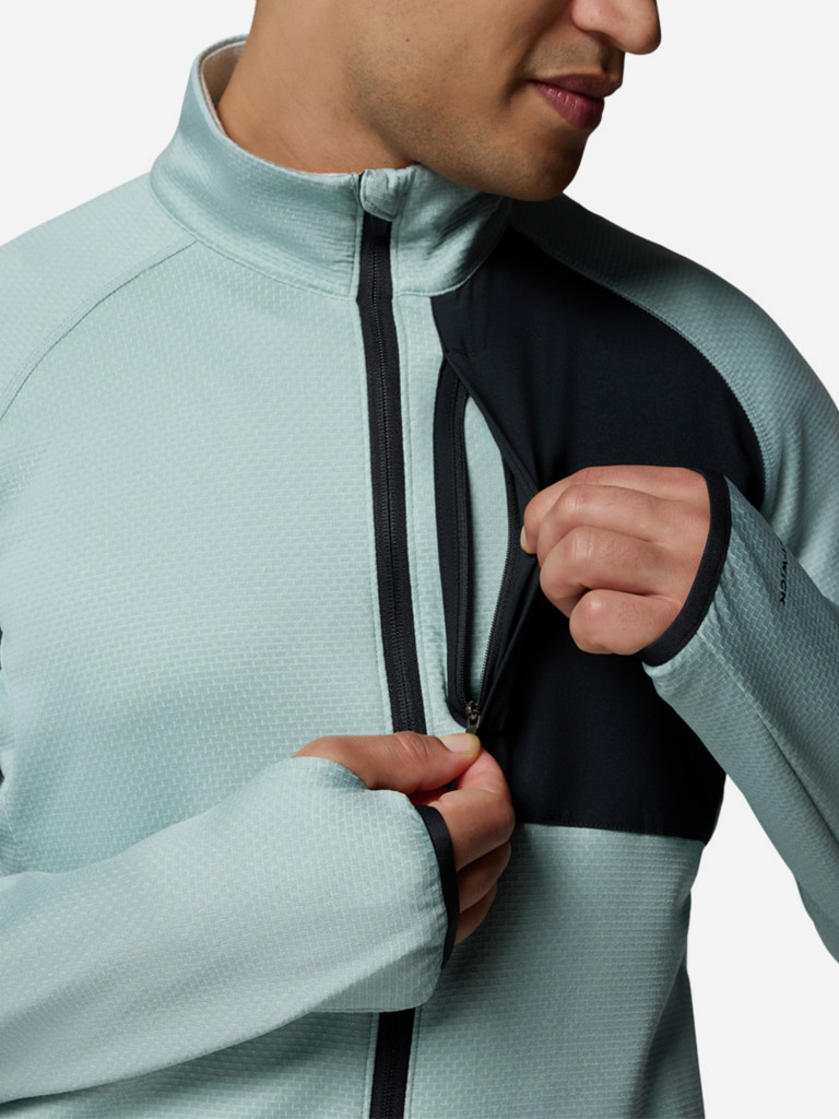 Джемпер флисовый мужской Columbia Triple Canyon Grid Fleece FZ II