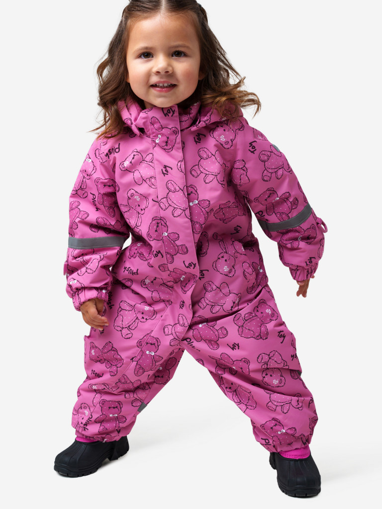 Комбинезон зимний для девочек PlayToday