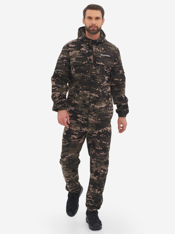Костюм мужской Huntsman Стрелок летний для охоты и рыбалки из ткани Сорочка хаки цвет — купить за 4028 руб. со скидкой 20 %, отзывы в интернет-магазине Спортмастер