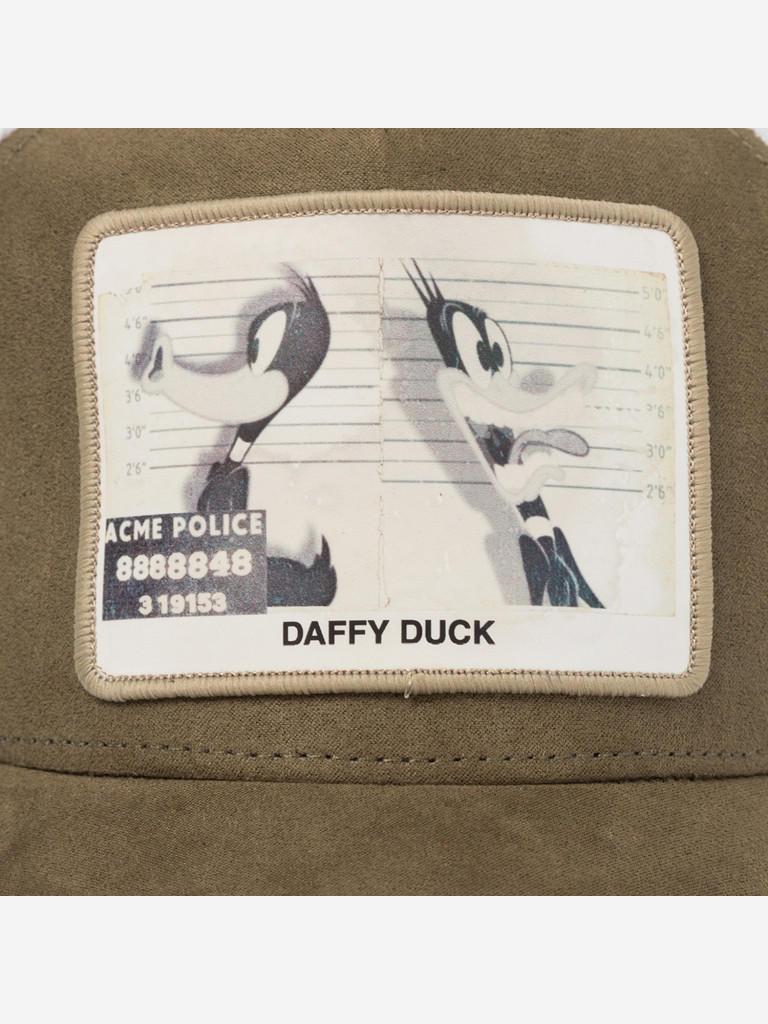 Бейсболка с сеточкой CAPSLAB CL/LOO9/1/PCT/DAF Looney Tunes Daffy Duck (оливковый)