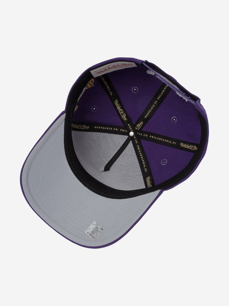 Бейсболка MITCHELL NESS HP14041-LALPURP Los Angeles Lakers NBA