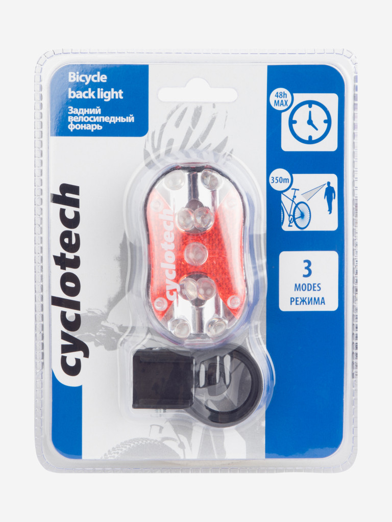 Фонарь велосипедный задний Cyclotech CRL-1