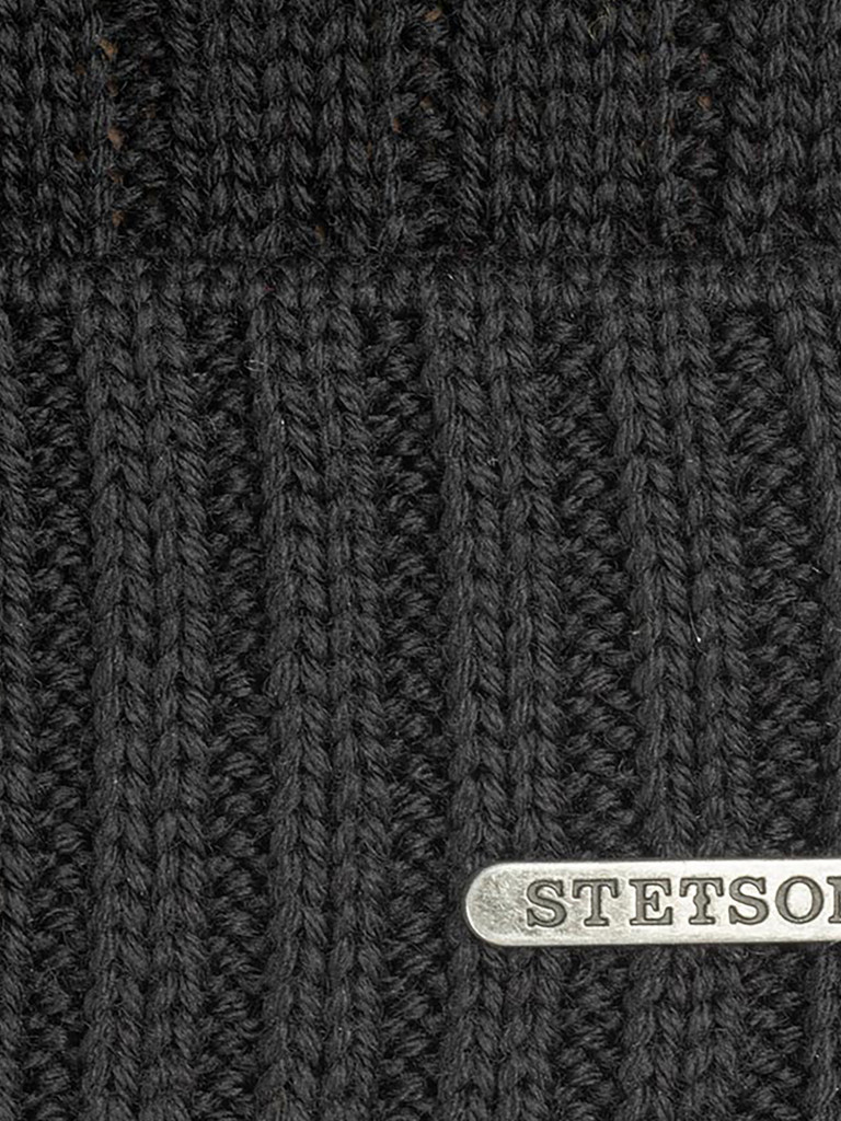 Шапка с отворотом STETSON 8699352 GEORGIA (черный)