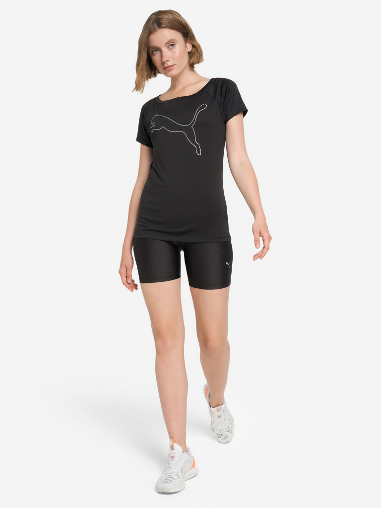 Футболка женская PUMA Train Favorite Jersey Cat