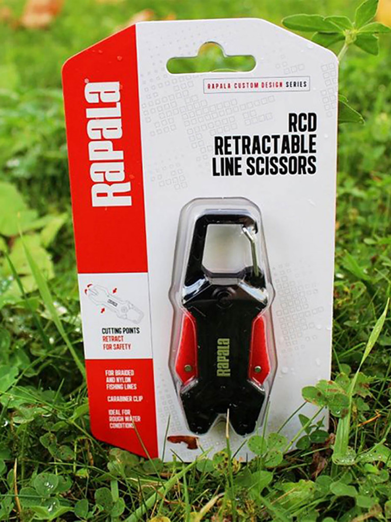 Ножницы для рыбалки выдвижные Rapala RCD, длина - 9см