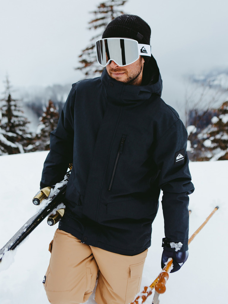 Куртка утепленная мужская Quiksilver Mission Solid