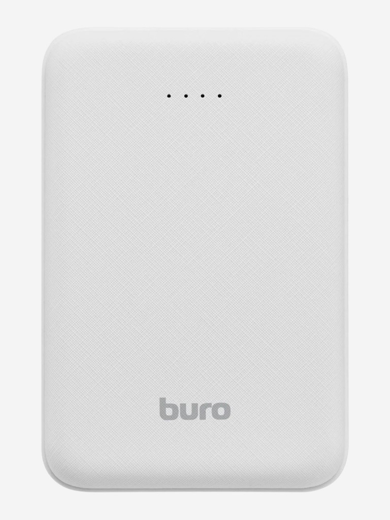 Мобильный аккумулятор BURO T4-10000, белый, t4-10000-wt
