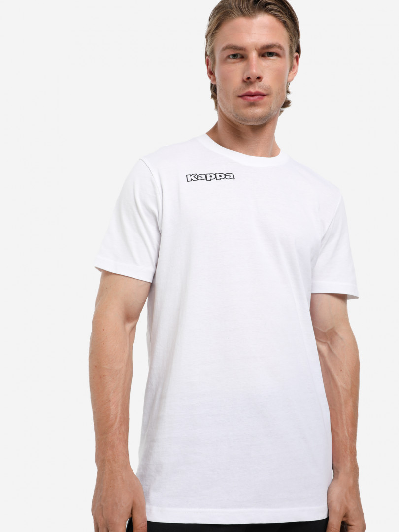 фото Футболка мужская kappa, белый