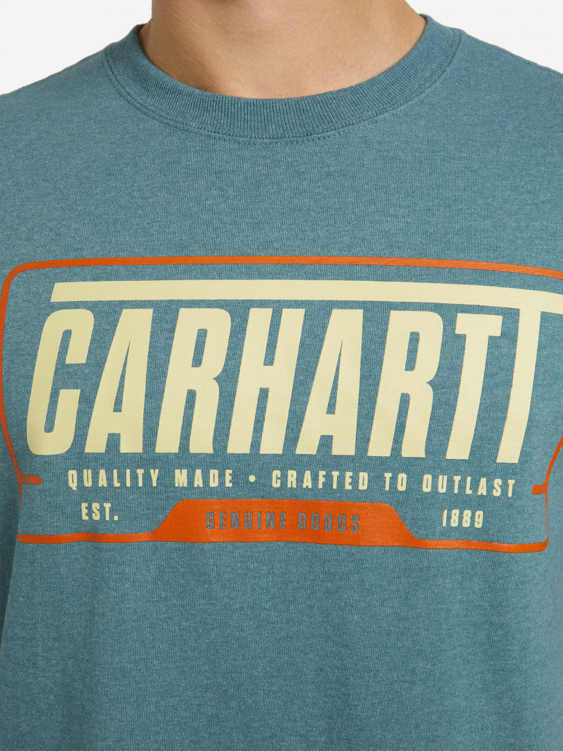 фото Футболка мужская carhartt, голубой