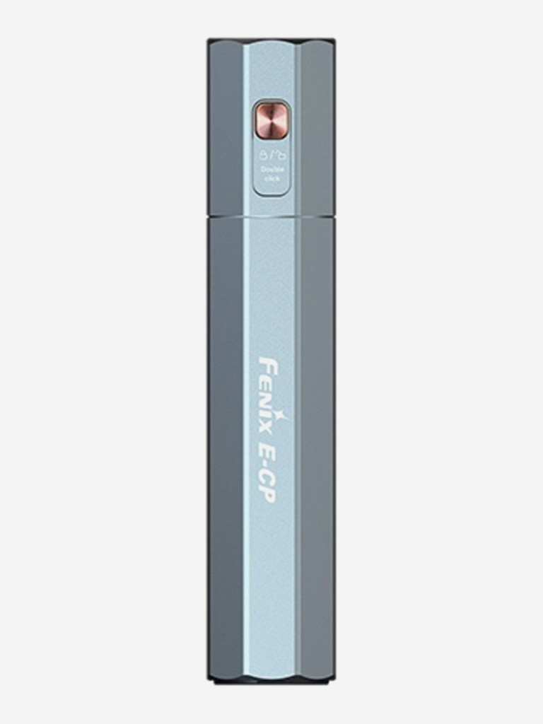 Фонарь Fenix E-CP с функцией повербанка голубой