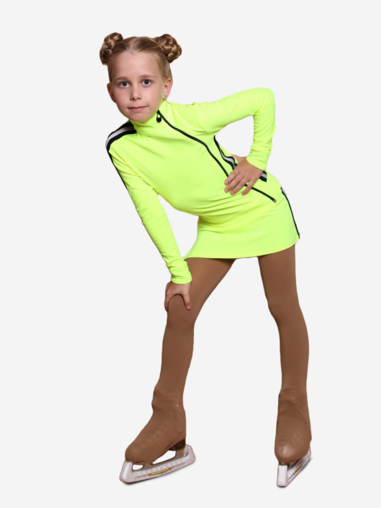 Костюм спортивный для фигуристов «Олимп» с юбкой IceDress