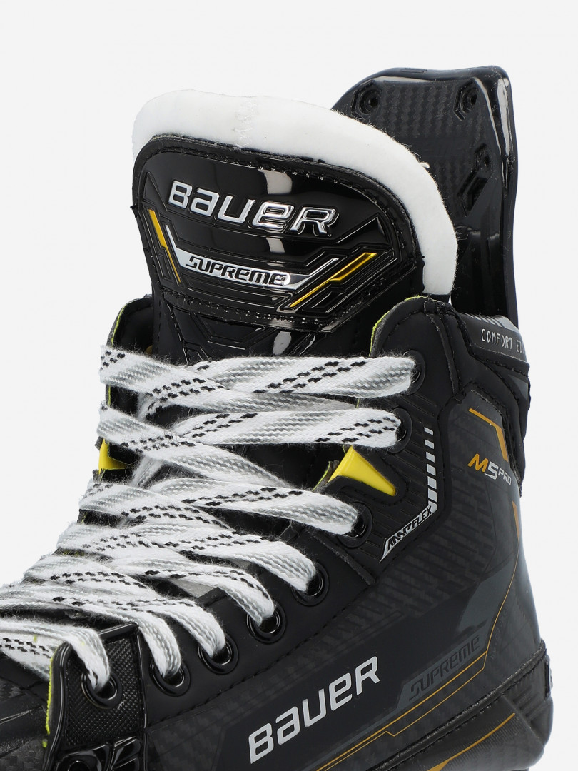 Коньки хоккейные детские Bauer Supreme M5 Pro Skate JR 28269980299 Черный, размер 32.5,35, фото 6