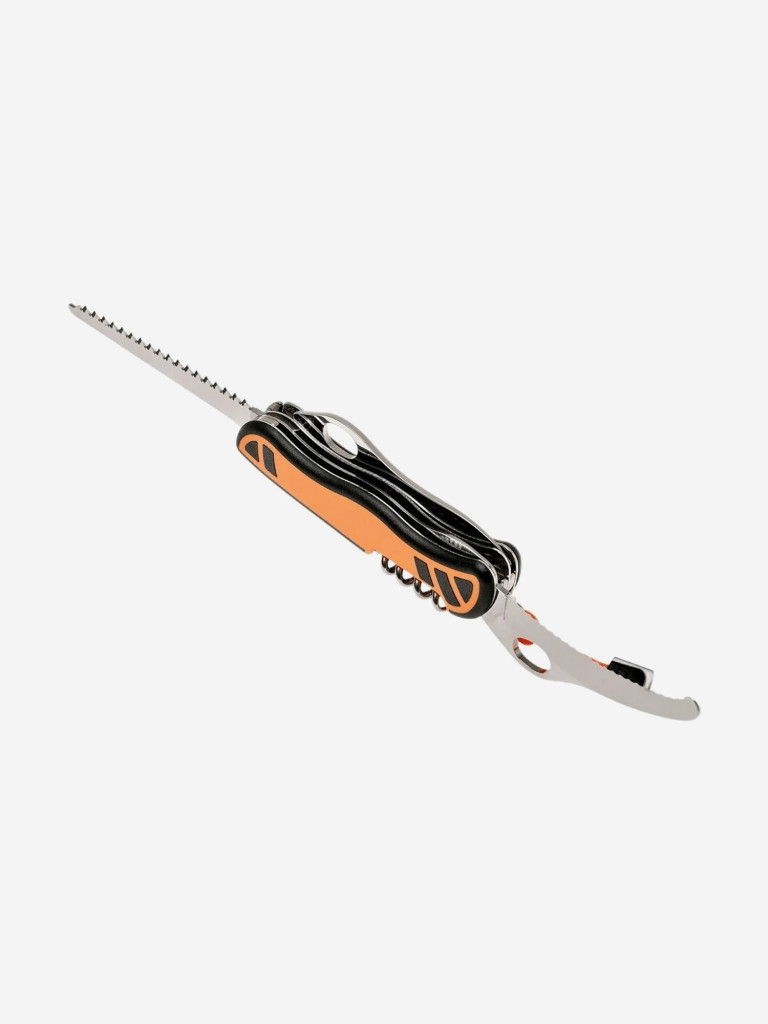 Складной нож Victorinox Hunter XT One Hand, функций: 6, 111мм, оранжевый / черный, коробка картонная, 0.8341.mc9
