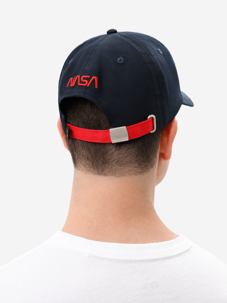 Бейсболка NASA Worm Logo Alpha Industries