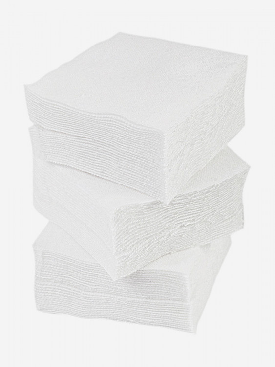 Патчи ЧИСТОGUN фланель, к.12-28, квадрат 60х60 мм, 500 шт., белый