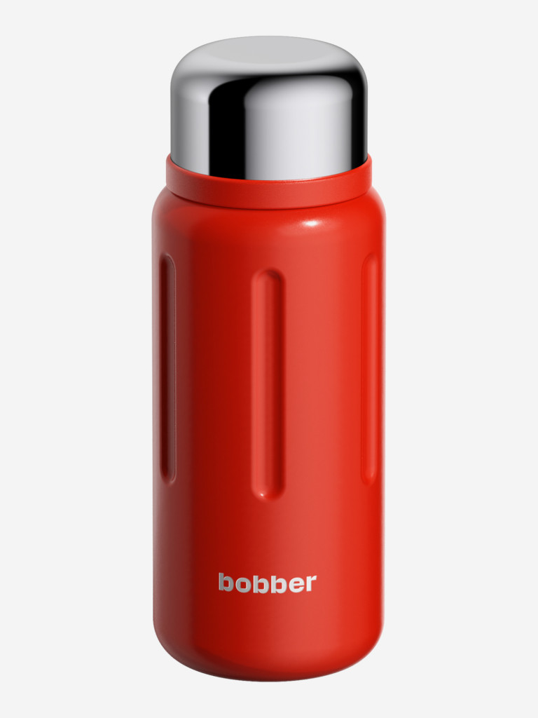 Термос вакуумный BOBBER Barrel 1,36 л с широким горлом и ситечком, тепло до 45 часов, красный